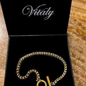Vitaly gold colored, stainless steel bracelet